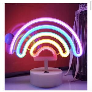 Neon Rainbow LED Desk Lamp